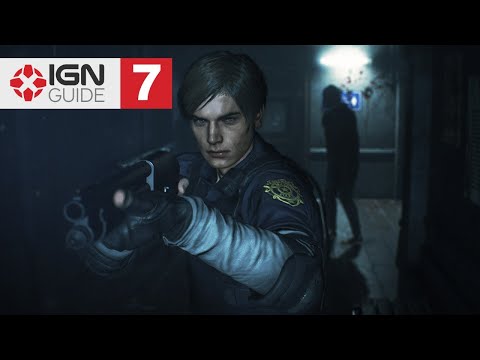 Resident Evil 2 Remake Walkthrough - Parking Garage (Part 7)