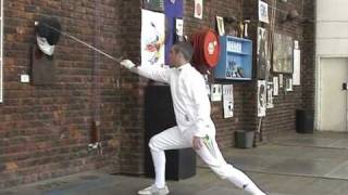 Tyshler Training Device for fencing