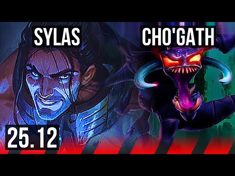 SYLAS vs CHO'GATH (TOP) | KR Challenger | 25.12