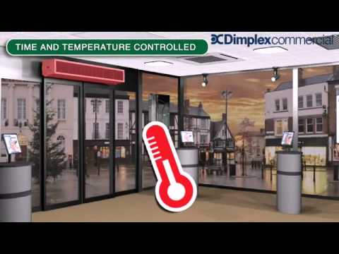 Dimplex – kurtyny powietrzne do zastosowań komercyjnych - zdjęcie