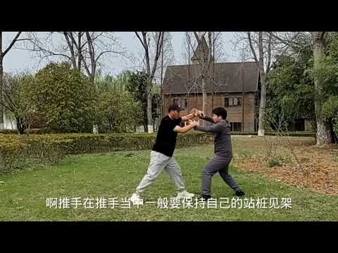 #FengQuan #PingQuan #Demonstrating Push Hands with Disciples #YiQuan #PushHands