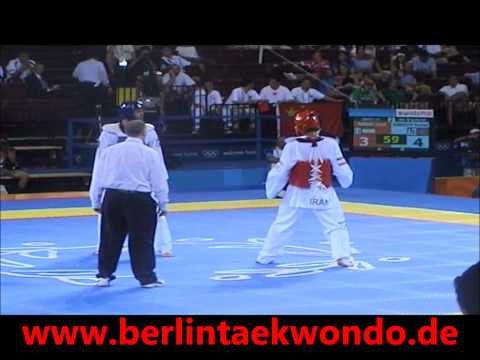 Taekwondo  Athen  2004 Karami Yossef Ahmadov & Rashad MEN -80 Kg