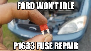 Como rror Code Кreparar p1633 Ford