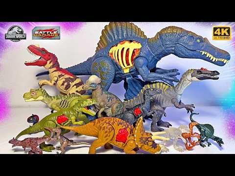 The Rarest Jurassic World Dinosaur Toys! Spinosaurus, Ceratosaurus, Gasosaurus, Triceratops, Raptor