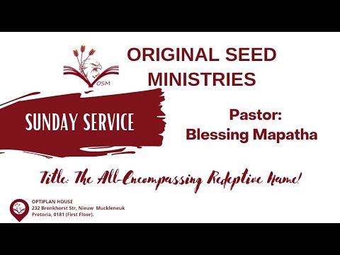 2023-0507AM - The All-Encompassing Redemptive Name