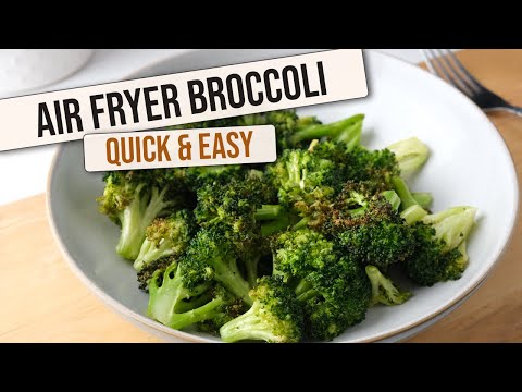 How To Make Air Fryer Broccoli [Crispy & Delicious]