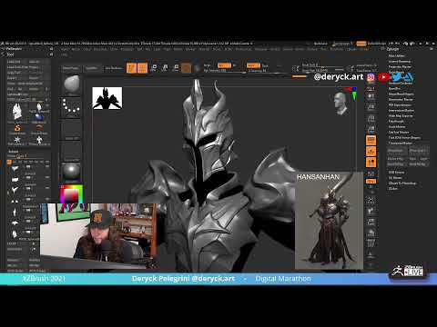 Digital Marathon - Deryck Pelegrini - ZBrush 2022