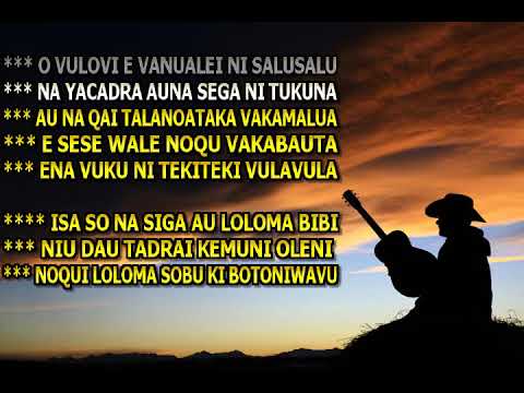 KARAOKE - VEI VANUA AU DAU SOKOTA VOLI - JESE MUCUNABITU
