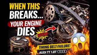 Audi TT 1.8T Timing Belt Failure – Complete Engine Damage Breakdown