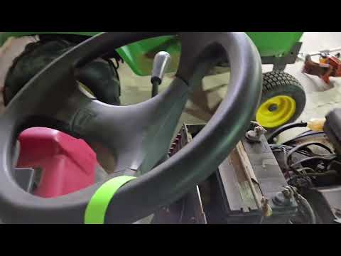 Wheel Horse 416A W/ 48 Inch Deck Mower Running