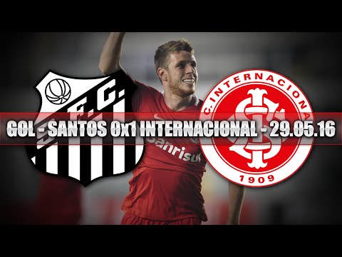 GOL - SANTOS 0x1 INTERNACIONAL - 29.05.16