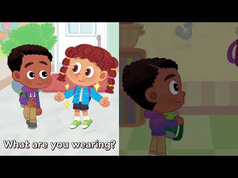 Little Hands 3 Unit 7 Story - What are you wearing?