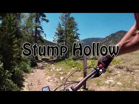 A ride out and back on Stump Hollow...