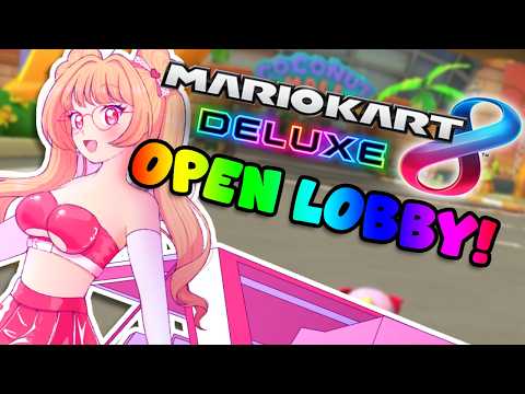 viewers SHAMELESSLY defeat helpless streamer【MARIO KART 8 DELUXE】