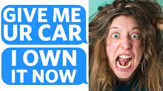 Karen STEALS MY CAR.... and CALLS THE POLICE on ME - Reddit Podcast