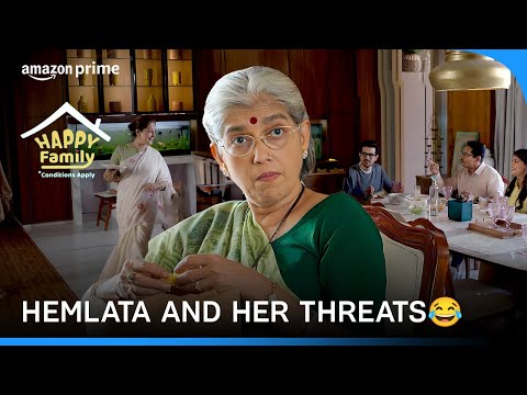 Hemlata Never Disappoints With Her Humour 😂 | Happy Family Conditions Apply | Prime Video India