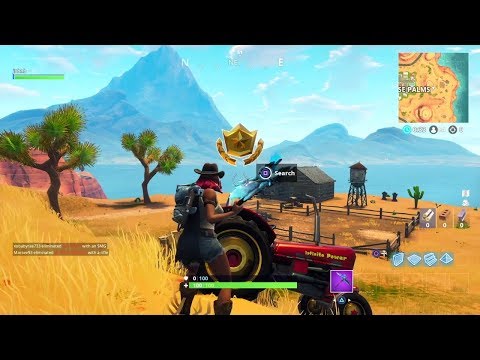 Fortnite Battle Royale - Season 6 Week 1 Hunting Party Secret Battlestar Location