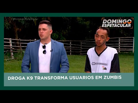 Domingo Espetacular: Droga K9 transforma usuários em zumbis