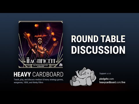 Round Table only - The Magnificent Round Table discussion by Heavy Cardboard