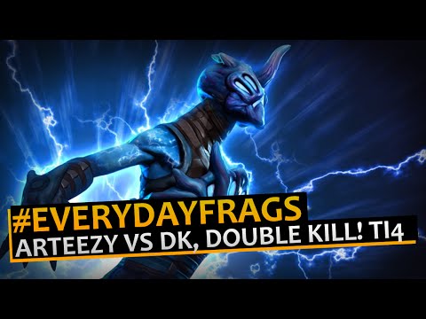 Arteezy (Razor) vs DK, DOUBLE KILL! #TI4
