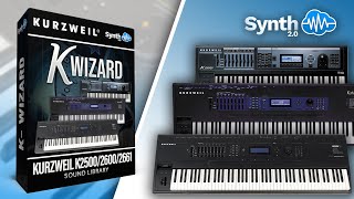 K-Wizard / Sound Bank for Kurzweil K2500 k2600 k2661 ( Synthonia Library )