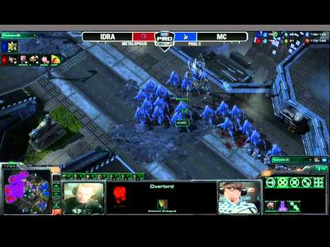 MLG Columbus 2011 - Starcraft II - Game 1 - EGIdra (Z) VS oGsMC (P) Part 2/2