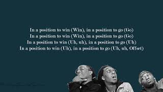 Migos - Position to win (FGL Official Lyrics)