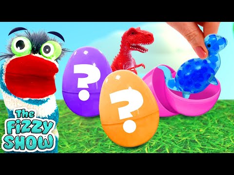 Fizzy & The Dinosaurs Go On an Easter Egg Hunt And Find Dino Surprise Eggs 🥚🦖 | Fun Videos For Kids