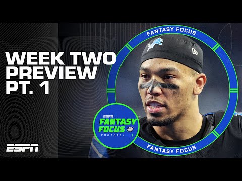 The Best Wide Receiver Starts for Week 2! | Fantasy Focus 🏈