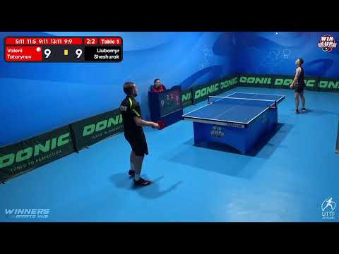 21:30 Valerii Tatarynov 3 - 2 Liubomyr Sheshurak West 5 WIN CUP 31.10.2022 | TABLE TENNIS WINCUP