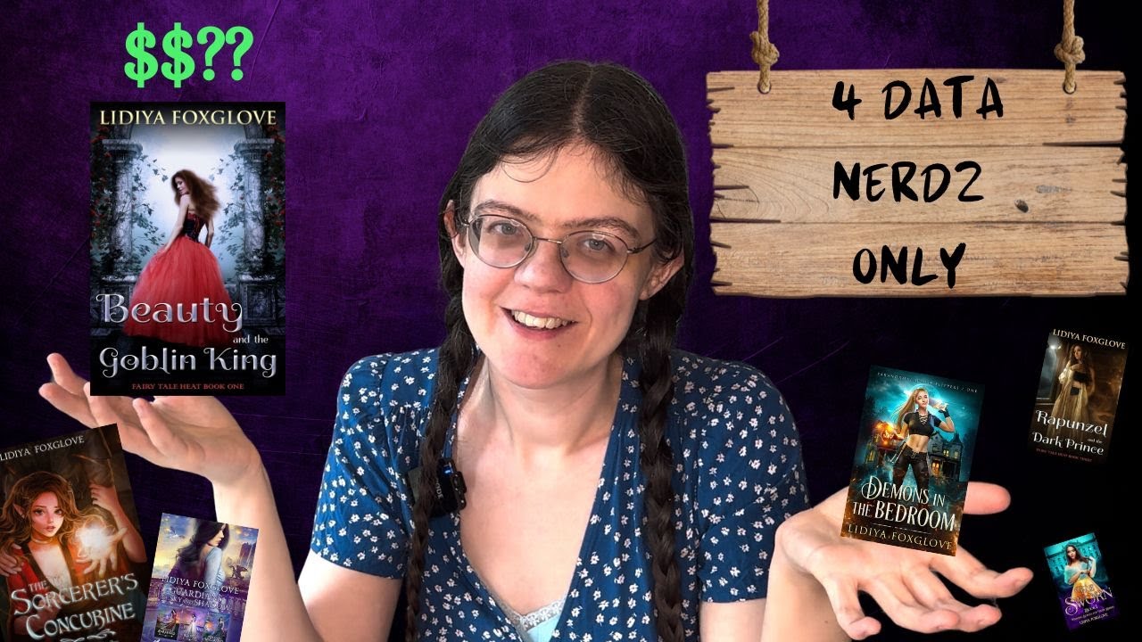 how much I've made in self-publishing in 8 years // lifetime indie earnings deep dive