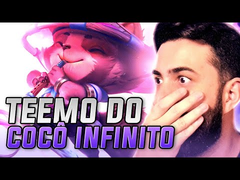 FIZ TEEMO DO COCÔ INFINITO KKKKKKK