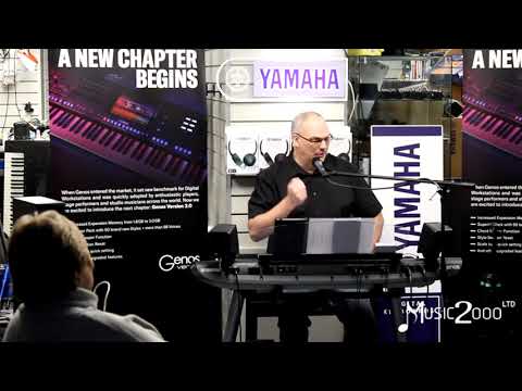 Yamaha Genos Digital Workstation - Demo with John Barnett and Sophie Cole from Music 2000