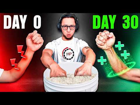Try Rice Bucket Training for 30 Days and Fix your Wrist & Hand Pain (Follow-Along Routine)