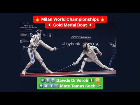 World Championships 2023 SME - GOLD - Davide Di Veroli ITA v Mate Tamas Koch HUN