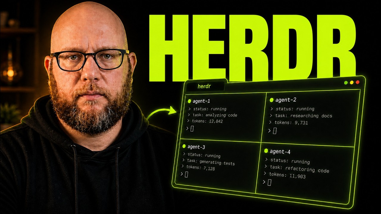 Herdr: one terminal for every coding agent you're running
