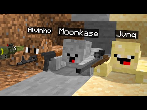 Batalha Sniper 100% Camuflada Invisível! MINECRAFT