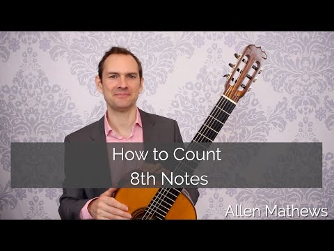 How to Count 8th Notes