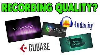 Does Recording Quality Differ in Different DAWs? | Comparing WAV Files
