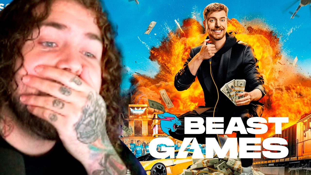 wuant reage a BEAST GAMES - O Novo Programa do MrBeast!