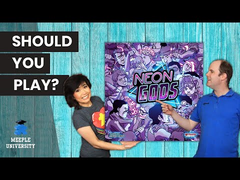 Neon Gods - Should You Play? A Board Game Review