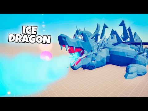ICE DRAGON vs EVERY FACTION | TABS Totally Accurate Battle Simulator