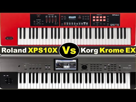 Roland XPS10X Vs Korg Krome EX || Tones Comparison || Roland Vs Korg #RolandXPS10X #KorgKromeEX