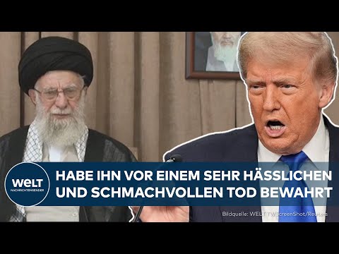 WUT AUF AJATOLLAH CHAMENEI: Donald Trump droht Iran mit neuen US-Angriffen auf Atomanlagen