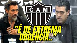 PRESSÃO SURTE EFEITO! UM 1º PRIMEIRO REFORÇO NA JANELA! NOTICIAS DO GALO! NOTICIAS DO ATLETICO!