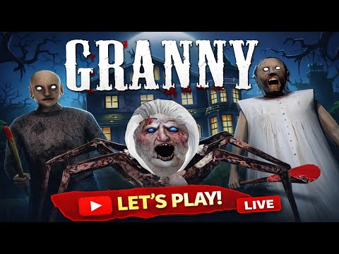 GRANNY LIVE ESCAPE I HORROR GAMEI GRANNY CHAPTER 1 #granny #grannylivestream