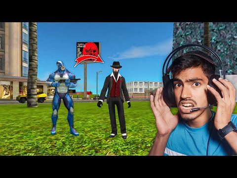 NEW VILLAIN IN ROPE HERO CITY | ROPE HERO MAFIA CITY WARS GAMEPLAY