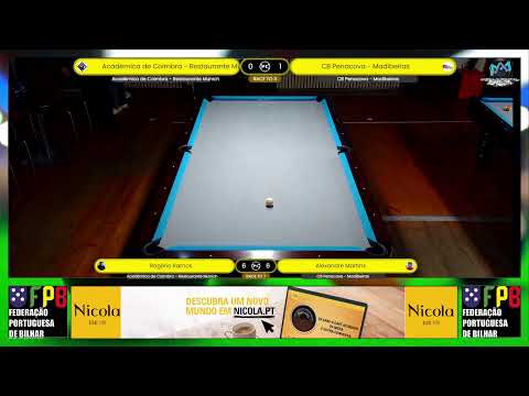 POOL - Campeonato Distrital - Coimbra - 1ª Divisão
