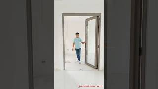 ประตูบานเลื่อนและเปิดในตัว (ทูอินวัน)