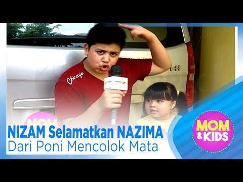 NIZAM Selamatkan NAZIMA Dari Poni Mencolok Mata – MOM & KIDS EPS 61 ( 1/3 )